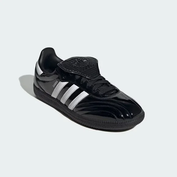 adidas Originals Samba LT MENS SIZE 10 WOMENS 11 PATENT BLACK NWT JI2707 NEW - Picture 13 of 16